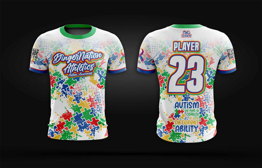 2024 Autism Awareness Full Dye Jersey